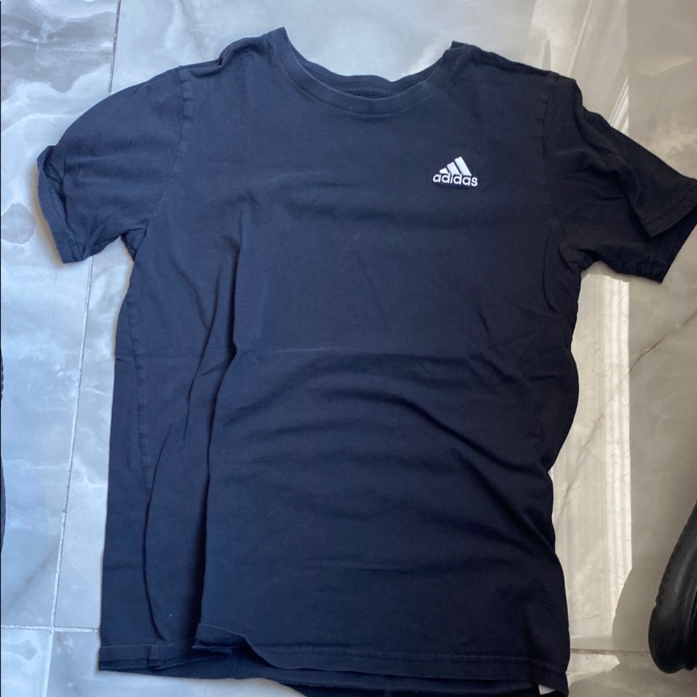 Adidas Black Polo Shirt Classic Design